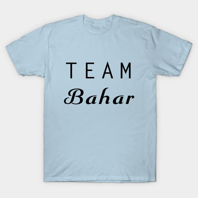 Team Bahar T-Shirt by Pendientera